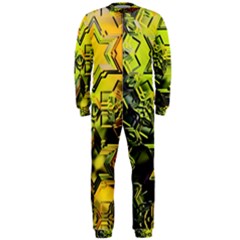 Background Star Abstract Colorful Onepiece Jumpsuit (men)  by HermanTelo