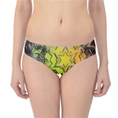 Background Star Abstract Colorful Hipster Bikini Bottoms