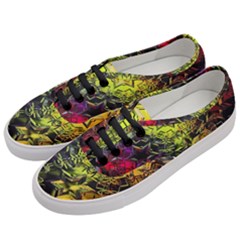 Background Star Abstract Colorful Women s Classic Low Top Sneakers by HermanTelo