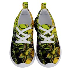 Background Star Abstract Colorful Running Shoes