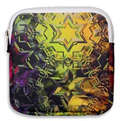 Background Star Abstract Colorful Mini Square Pouch