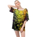 Background Star Abstract Colorful Oversized Chiffon Top View1