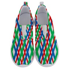 Geometric Line Rainbow No Lace Lightweight Shoes