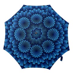 Mandala Background Texture Hook Handle Umbrellas (small)