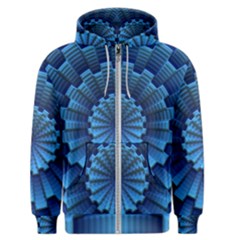 Mandala Background Texture Men s Zipper Hoodie