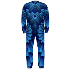 Mandala Background Texture Onepiece Jumpsuit (men)  by HermanTelo