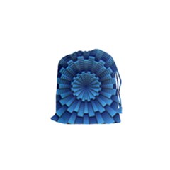 Mandala Background Texture Drawstring Pouch (xs)