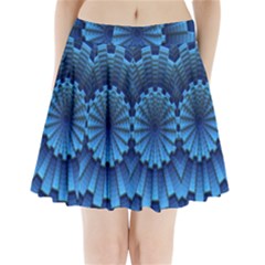 Mandala Background Texture Pleated Mini Skirt