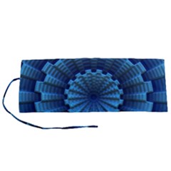 Mandala Background Texture Roll Up Canvas Pencil Holder (s)