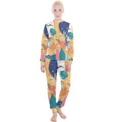 Tropical Pattern Women s Lounge Set by Valentinaart