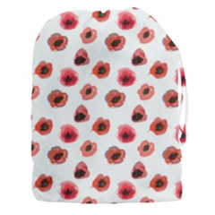 Poppies Drawstring Pouch (xxxl) by scharamo