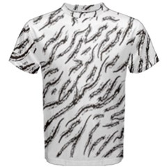 Zebra Men s Cotton Tee by scharamo