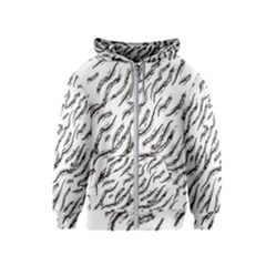 Zebra Kids  Zipper Hoodie by scharamo