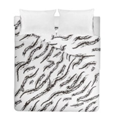 Zebra Duvet Cover Double Side (full/ Double Size) by scharamo