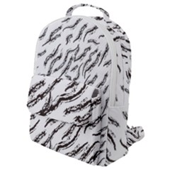 Zebra Flap Pocket Backpack (small) by scharamo