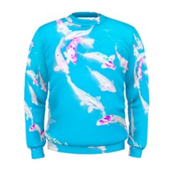 Koi Carp Scape Men s Sweatshirt by essentialimage