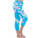 Koi Carp Scape Capri Winter Leggings  View3