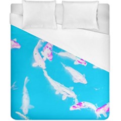 Koi Carp Scape Duvet Cover (california King Size) by essentialimage