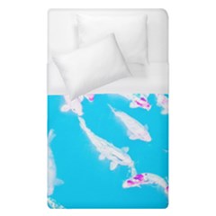 Koi Carp Scape Duvet Cover (single Size) by essentialimage