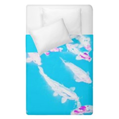 Koi Carp Scape Duvet Cover Double Side (single Size) by essentialimage