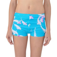 Koi Carp Scape Reversible Boyleg Bikini Bottoms by essentialimage