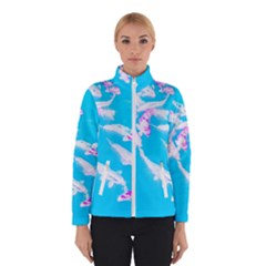 Koi Carp Scape Winter Jacket by essentialimage