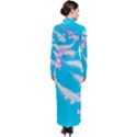 Koi Carp Scape Turtleneck Maxi Dress View2