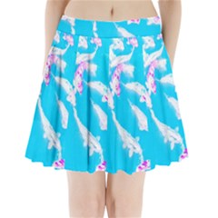 Koi Carp Scape Pleated Mini Skirt by essentialimage