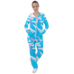 Koi Carp Scape Women s Tracksuit by essentialimage