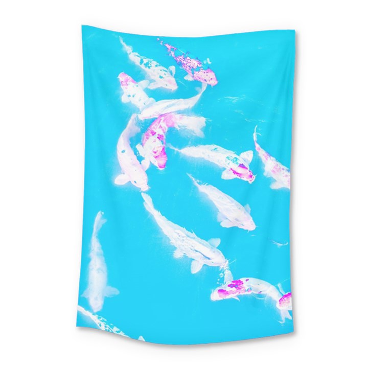 Koi Carp Scape Small Tapestry