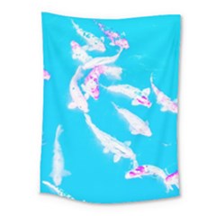 Koi Carp Scape Medium Tapestry by essentialimage