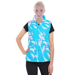 Koi Carp Scape Women s Button Up Vest by essentialimage