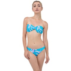 Koi Carp Scape Classic Bandeau Bikini Set by essentialimage