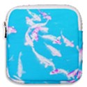 Koi Carp Scape Mini Square Pouch View1