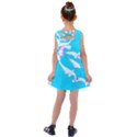 Koi Carp Scape Kids  Cross Back Dress View2