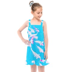 Koi Carp Scape Kids  Overall Dress by essentialimage