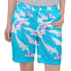 Koi Carp Scape Pocket Shorts by essentialimage