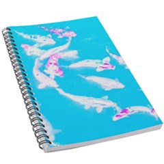 Koi Carp Scape 5 5  X 8 5  Notebook