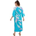 Koi Carp Scape Grecian Style  Maxi Dress View2