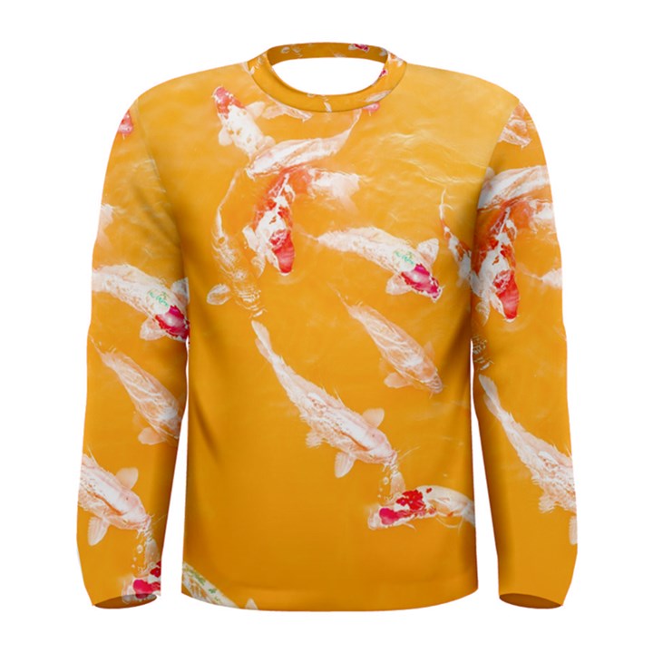 Koi Carp Scape Men s Long Sleeve Tee