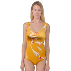 Koi Carp Scape Princess Tank Leotard  by essentialimage