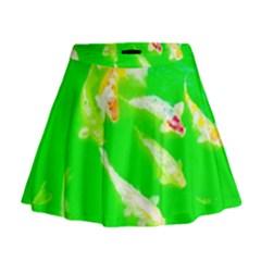 Koi Carp Scape Mini Flare Skirt by essentialimage