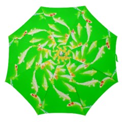 Koi Carp Scape Straight Umbrellas by essentialimage