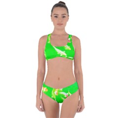 Koi Carp Scape Criss Cross Bikini Set by essentialimage