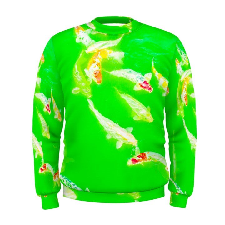 Koi Carp Scape Men s Sweatshirt