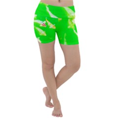 Koi Carp Scape Lightweight Velour Yoga Shorts by essentialimage