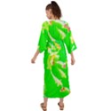 Koi Carp Scape Grecian Style  Maxi Dress View2