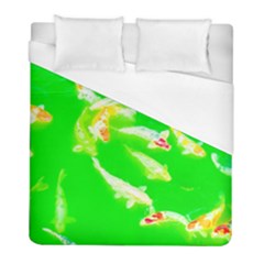 Koi Carp Scape Duvet Cover (full/ Double Size) by essentialimage