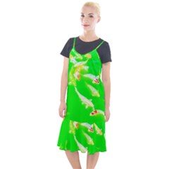 Koi Carp Scape Camis Fishtail Dress by essentialimage