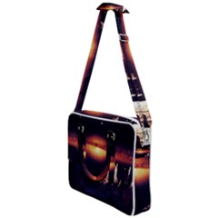 Space Star Galaxies Universe Cross Body Office Bag by Simbadda